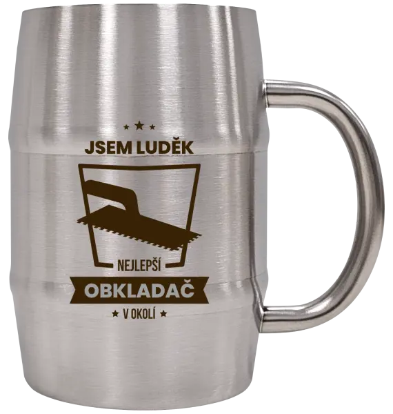 Nerezový chladicí půllitr Nejlepší v okolí - obkladač