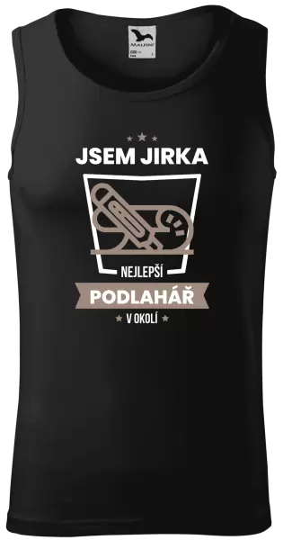 Pánské tílko Nejlepší v okolí - podlahář
