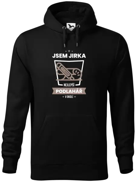 Pánská mikina Nejlepší v okolí - podlahář