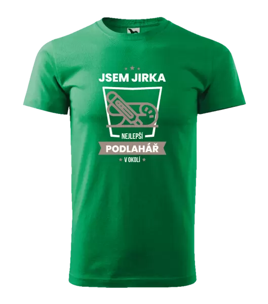 Pánské tričko Nejlepší v okolí - podlahář