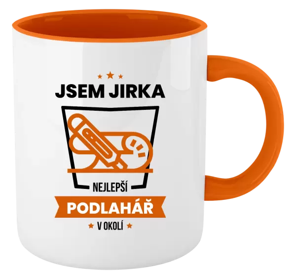 Hrnek Nejlepší v okolí - podlahář