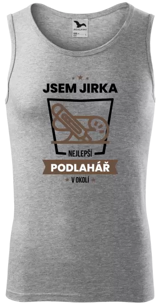 Pánské tílko Nejlepší v okolí - podlahář