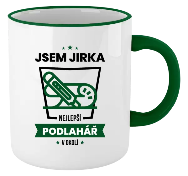 Hrnek Nejlepší v okolí - podlahář