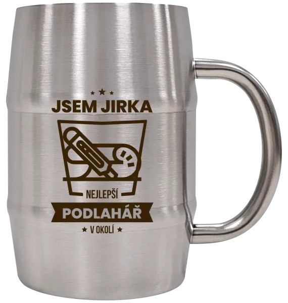 Nerezový chladicí půllitr Nejlepší v okolí - podlahář