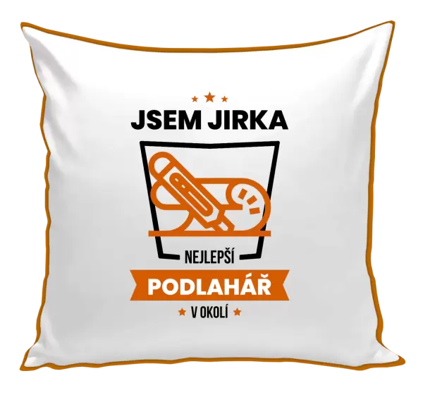 Polštář Nejlepší v okolí - podlahář