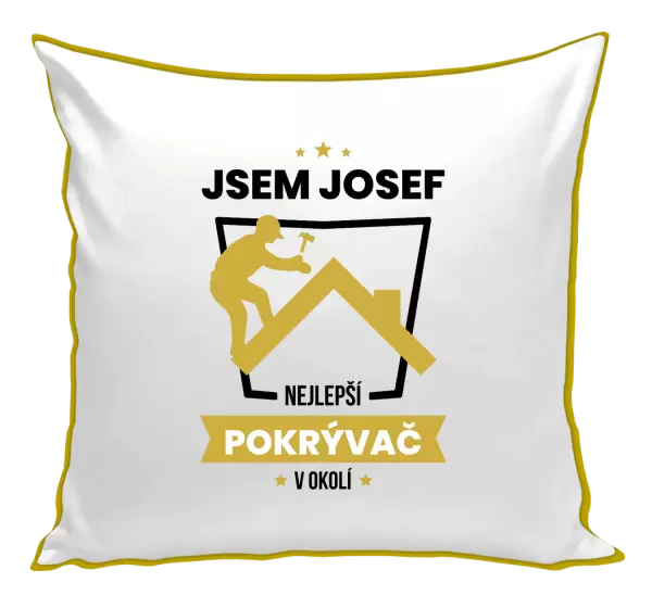 Polštář Nejlepší v okolí - pokrývač