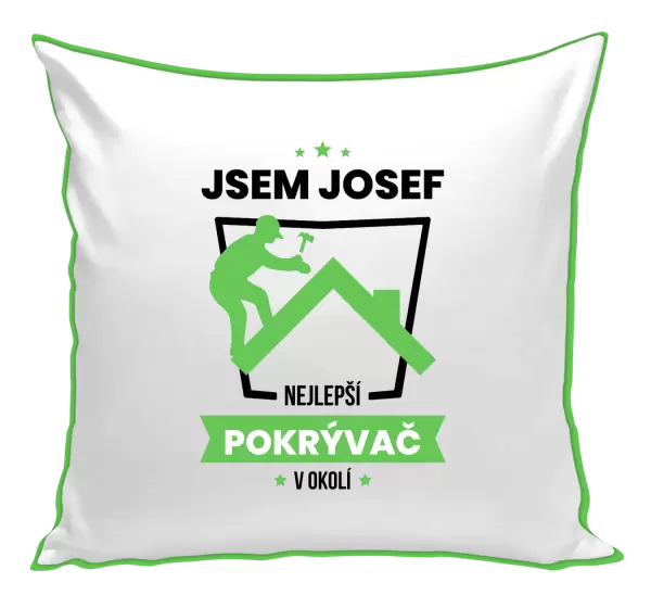 Polštář Nejlepší v okolí - pokrývač