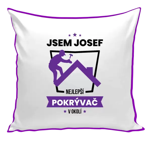 Polštář Nejlepší v okolí - pokrývač