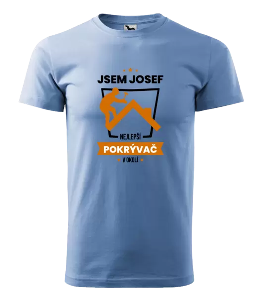 Pánské tričko Nejlepší v okolí - pokrývač