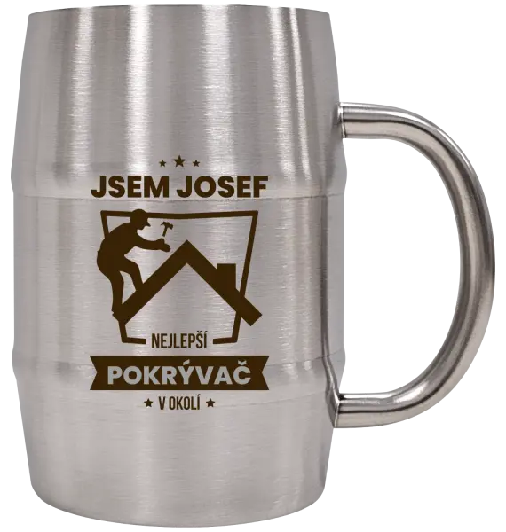 Nerezový chladicí půllitr Nejlepší v okolí - pokrývač