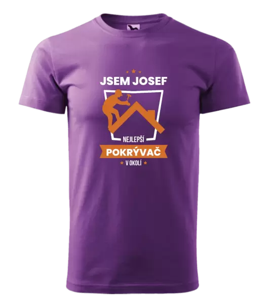 Pánské tričko Nejlepší v okolí - pokrývač