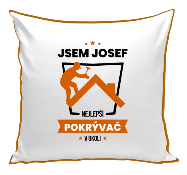 Polštář Nejlepší v okolí - pokrývač