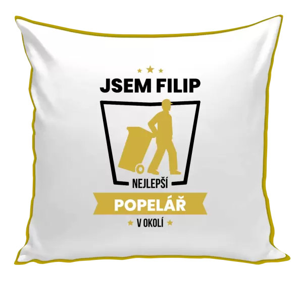Polštář Nejlepší v okolí - popelář