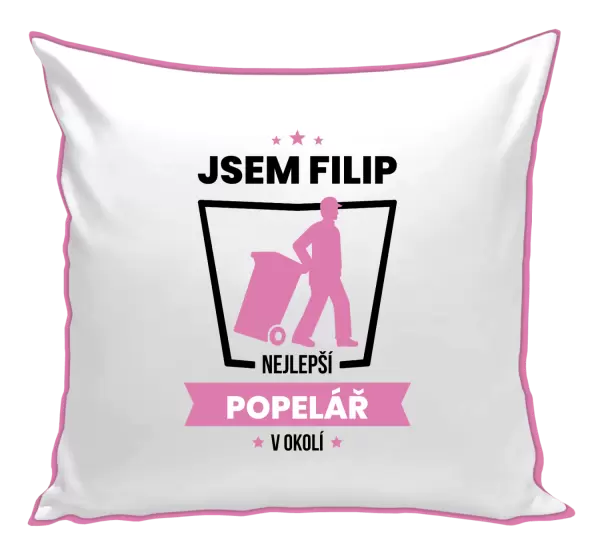 Polštář Nejlepší v okolí - popelář