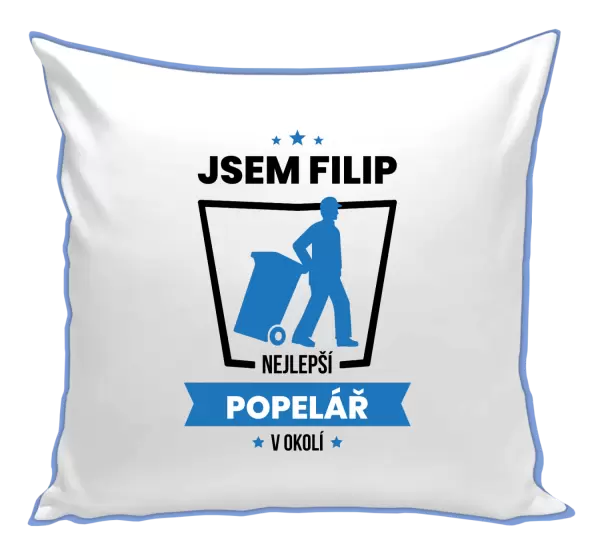 Polštář Nejlepší v okolí - popelář