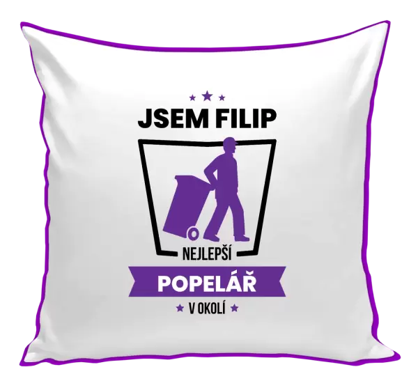 Polštář Nejlepší v okolí - popelář