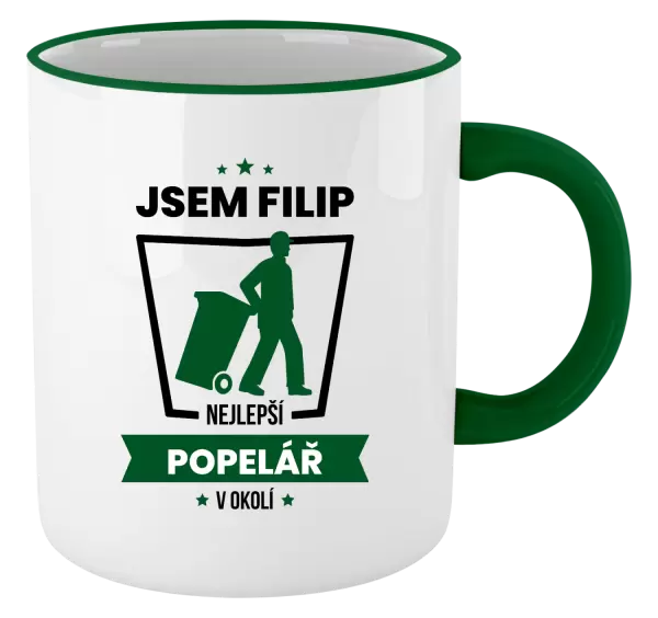 Hrnek Nejlepší v okolí - popelář