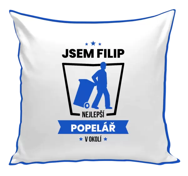 Polštář Nejlepší v okolí - popelář