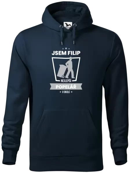 Pánská mikina Nejlepší v okolí - popelář