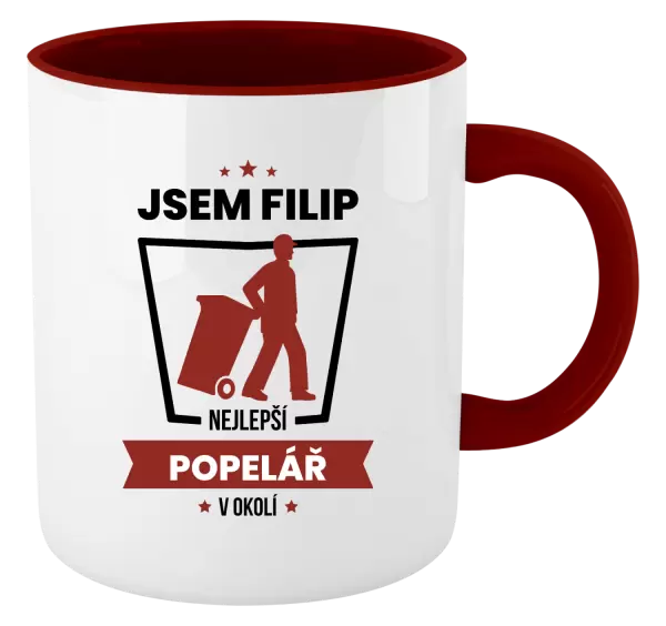 Hrnek Nejlepší v okolí - popelář