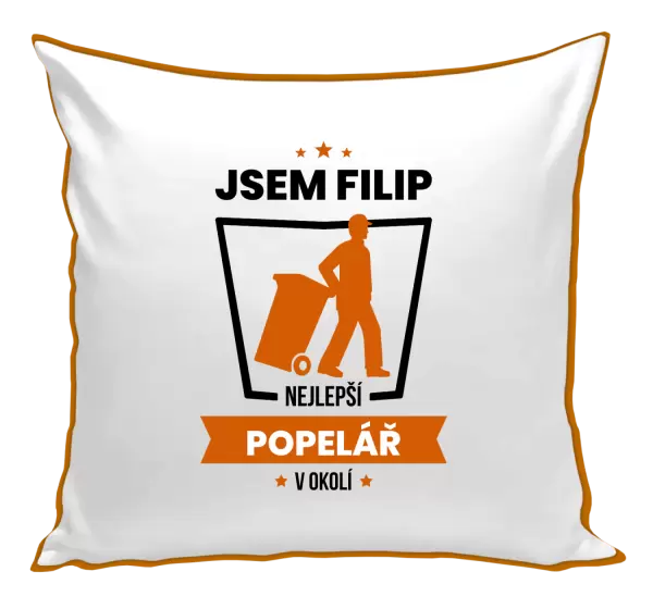 Polštář Nejlepší v okolí - popelář