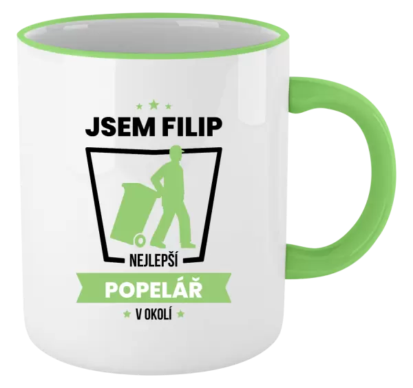 Hrnek Nejlepší v okolí - popelář