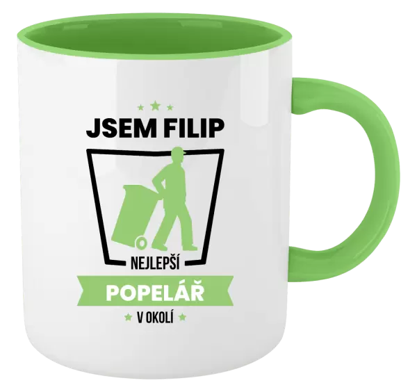 Hrnek Nejlepší v okolí - popelář