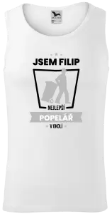 Pánské tílko Nejlepší v okolí - popelář