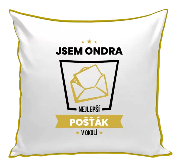 Polštář Nejlepší v okolí - pošťák