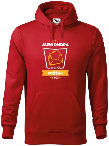 Pánská mikina Nejlepší v okolí - pošťák