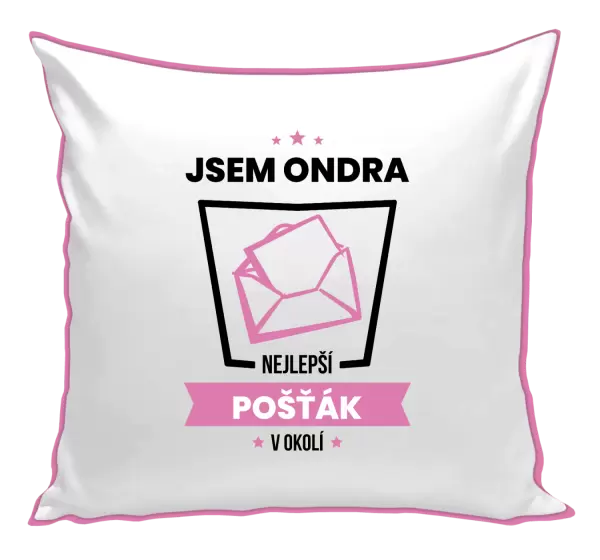 Polštář Nejlepší v okolí - pošťák