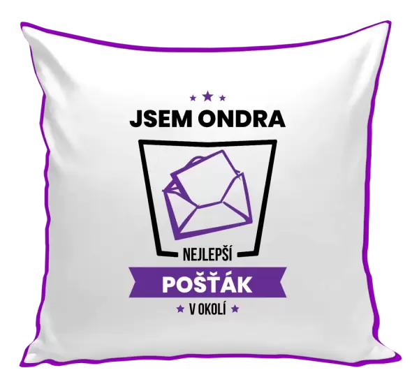 Polštář Nejlepší v okolí - pošťák