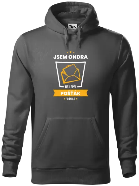 Pánská mikina Nejlepší v okolí - pošťák