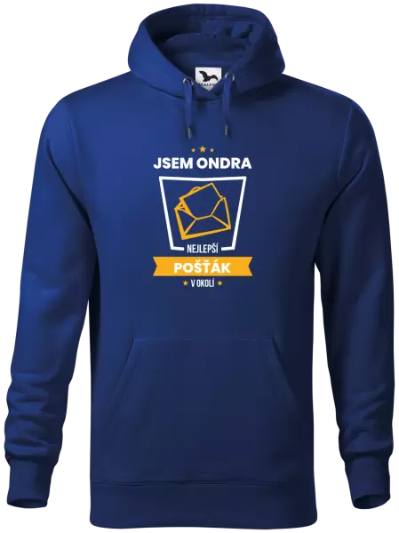 Pánská mikina Nejlepší v okolí - pošťák