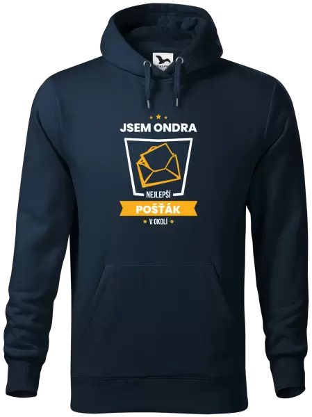 Pánská mikina Nejlepší v okolí - pošťák