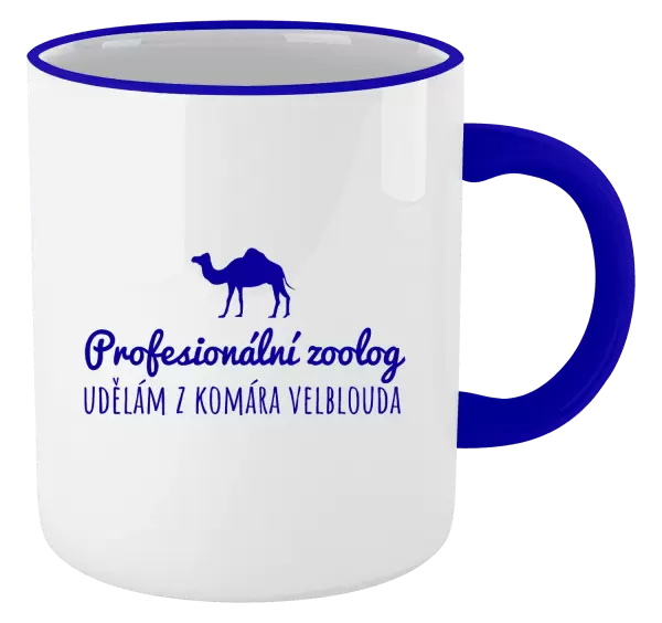 Hrnek Profesionální zoolog - Udělám z komára velblouda