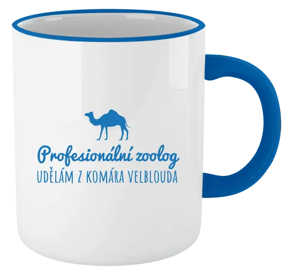 Hrnek Profesionální zoolog - Udělám z komára velblouda