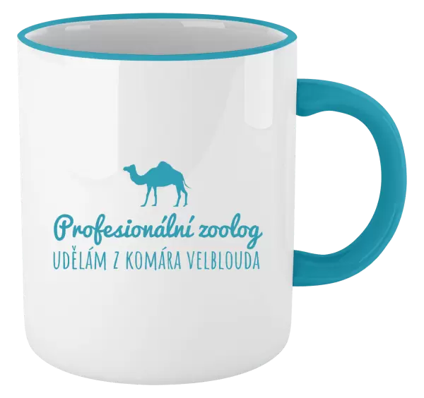 Hrnek Profesionální zoolog - Udělám z komára velblouda