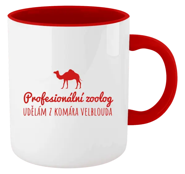 Hrnek Profesionální zoolog - Udělám z komára velblouda
