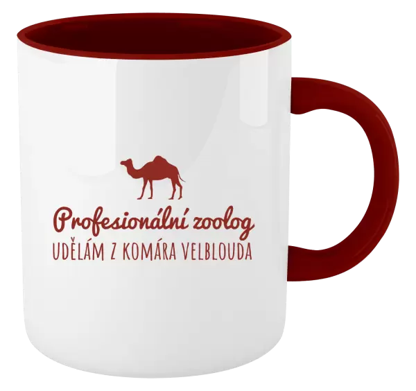 Hrnek Profesionální zoolog - Udělám z komára velblouda