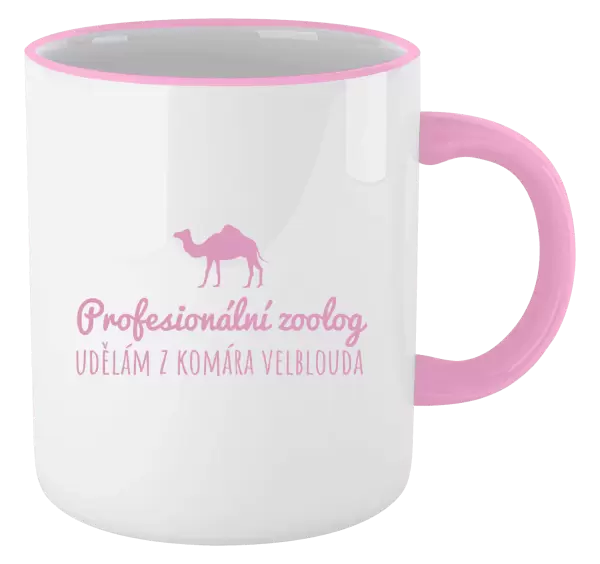 Hrnek Profesionální zoolog - Udělám z komára velblouda