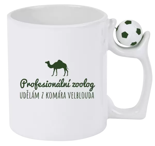 Hrnek Profesionální zoolog - Udělám z komára velblouda