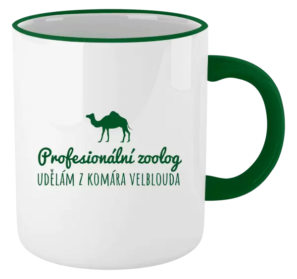 Hrnek Profesionální zoolog - Udělám z komára velblouda