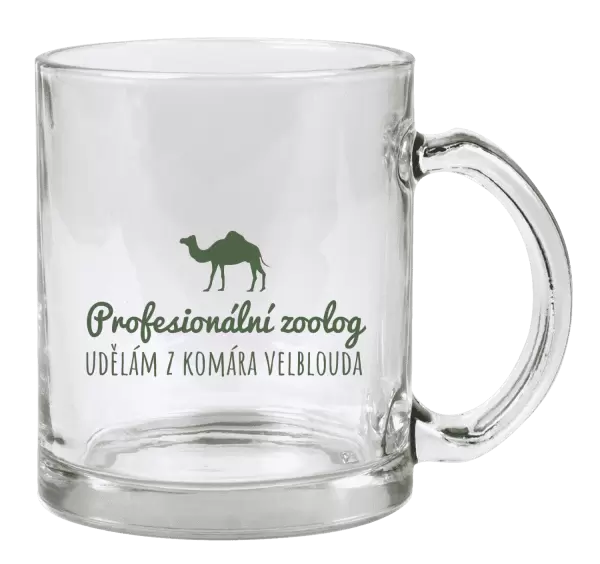 Hrnek Profesionální zoolog - Udělám z komára velblouda