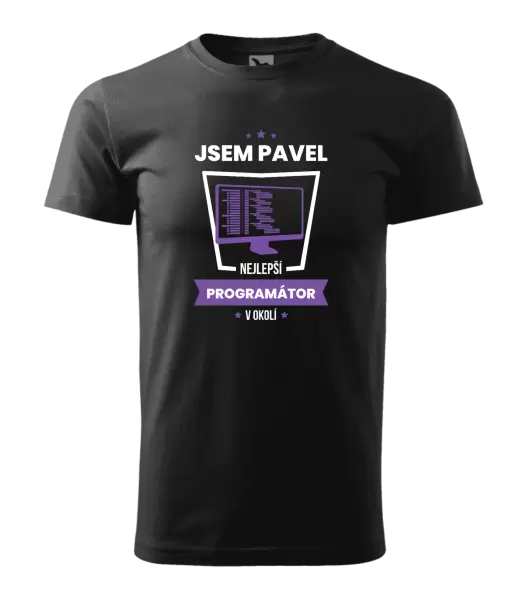 Pánské tričko Nejlepší v okolí - programátor