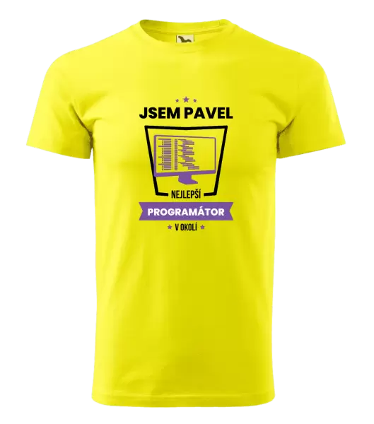 Pánské tričko Nejlepší v okolí - programátor