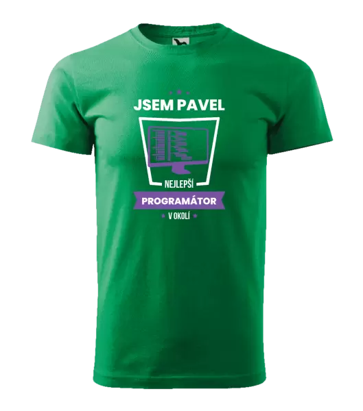 Pánské tričko Nejlepší v okolí - programátor