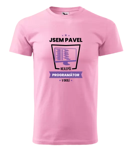 Pánské tričko Nejlepší v okolí - programátor