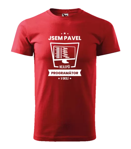 Pánské tričko Nejlepší v okolí - programátor