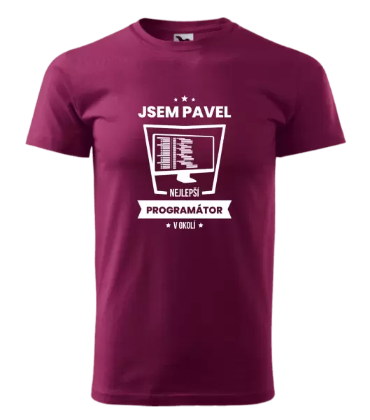 Pánské tričko Nejlepší v okolí - programátor